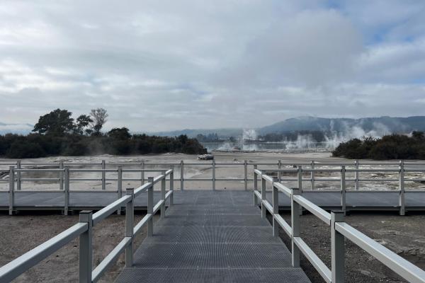 Sulphur Point post and rails 3