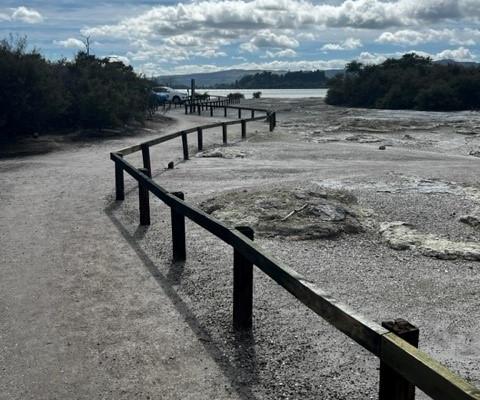 Sulphur Point timber posts 5