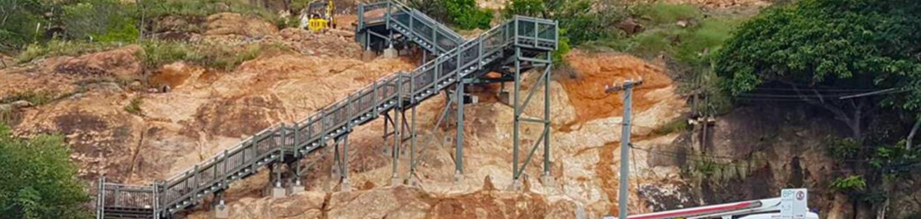 Castle Hill Stairs Case Study: Adopting innovative engineering approaches to overcome geotechnical site challenges