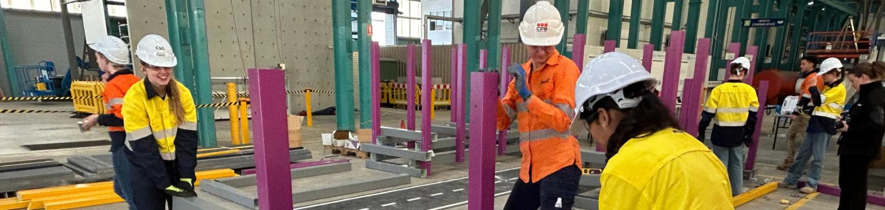 World first pilot program attracts young women to construction careers